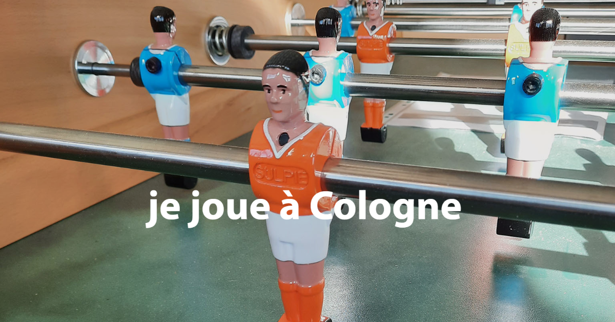 Je joue à Cologne